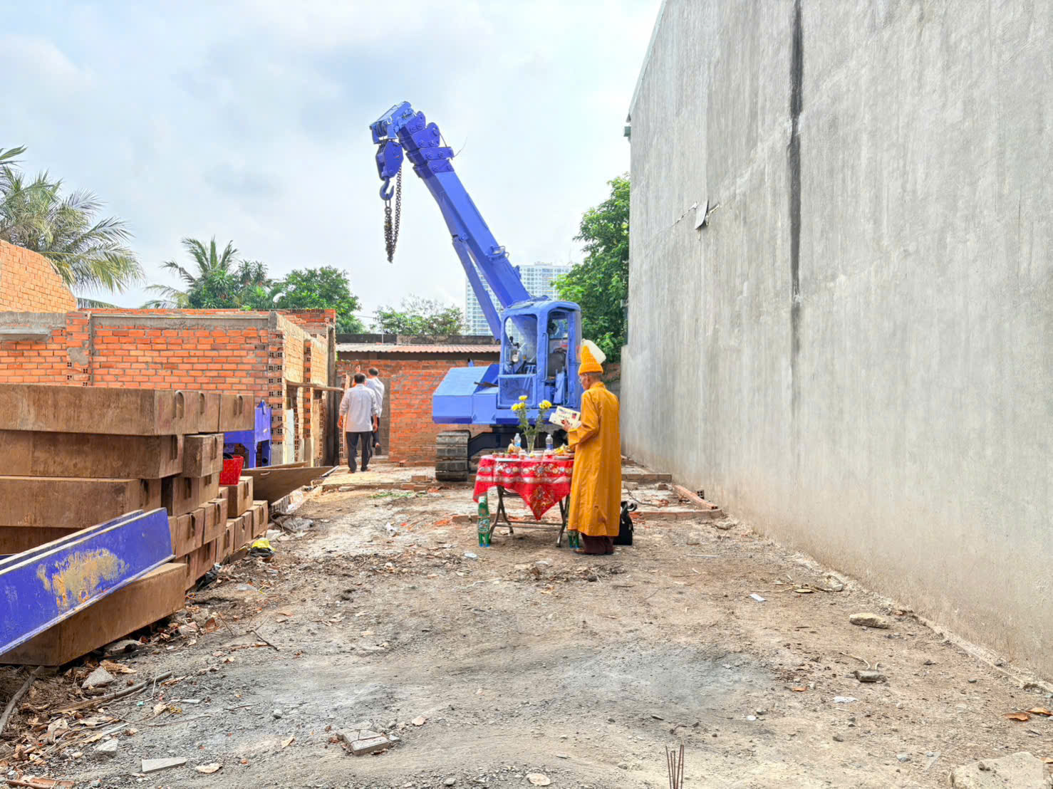 Lễ khởi công thực tế